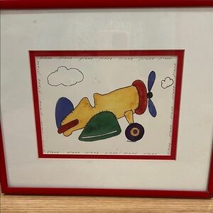 Colorful Airplane Art Print